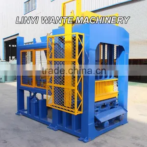 QT10-15 Hydraulic Curbstone Paver Concrete Brick Maker Machine thumbnail-6