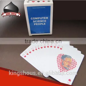 Paper Plastic Custom Plastic Coated Playing Cards for Wholesale thumbnail-2