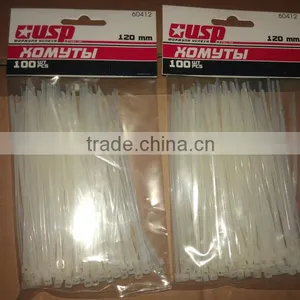 Hot Sale Nylon Zip Ties/cable Strips/twist Ties 5*100 With UL SGS thumbnail-1