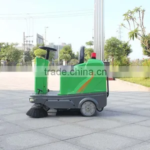 Rechargeable Mini Road Sweeper Road Sweeping Vehicle DQS12 thumbnail-4