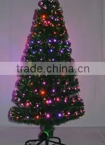 6ft Led Fiber Optic Xmas Tree thumbnail-1