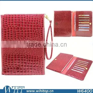 Protective Case for 8" Android Tablet, Crocodile Pattern Flip Wallet PC+PU Leather 8 Inch Universal Tablet Leather Case thumbnail-4