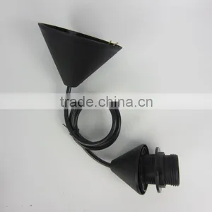 E27 Black Hanging Light Parts thumbnail-1