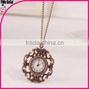 Creative Necklace Watch Wholesale Antique Pocket Watch Chains thumbnail-1