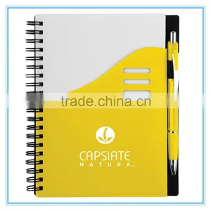 Office and School Supplies Custom Print Personalized Hardcover Spiral Notebook With Pen thumbnail-3