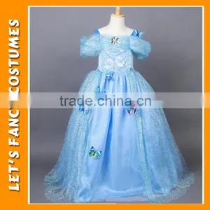 New Custom Made Kids Flower Girl Princess Dress Kids Party Cinderella Cosplay Princess Costumes PGCC-1874 thumbnail-1