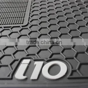 Latex Rubber Car Floor Foot Mat for Hyundai I10 Sedan/mini-van/SUV/pick-up thumbnail-5