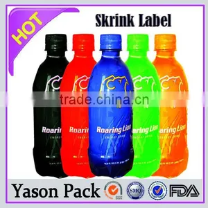 YASON Printing Colorful Bottle Labels Packaging Shrink Label thumbnail-4