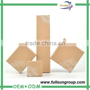 Jewelry Ring Necklace Bracelet Gift Packaging Craft Paper Box thumbnail-1