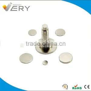 Strong Neodymium Disk Magnets for Clothing Sintered Neodymium Magnet Ferrite Magnets for Sale thumbnail-1