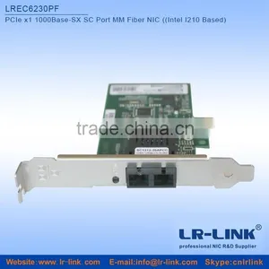 LR-LINK Brand LREC6230PF PCIe x1 1000BASE Desktop Fiber Ethernet Optical Network Adapter Card (Intel I210IS Based) thumbnail-3