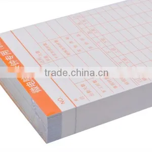 English/Portuguese Time Card For Time Recorder/Factory thumbnail-4
