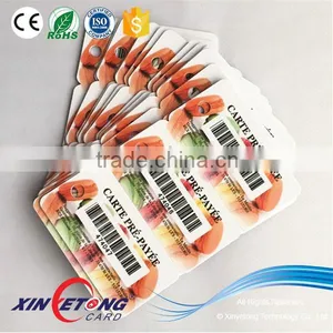 Customized Size PVC Plastic Combo Card/Plastic 3up Card thumbnail-1