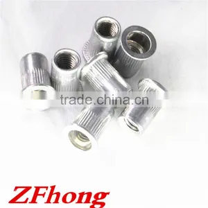 M3 , m4 ,m5, M6, M8, M10 Flat Head Aluminum Rivet Nut thumbnail-1