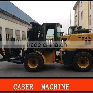 Off Road Forklift All Terrain 4WD Forklift Manitou Forklift Container Operation off Road Forklift CPCY28, CPCY35 With CE thumbnail-3