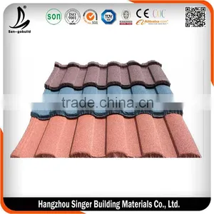 New Design Stone Coated Metal Roofing Tile, Terrabella Classic Stone Coated Metal Roof Tile thumbnail-3