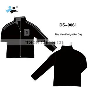 [DREAM SPORT] Best Polar Fleece Black Mens Fleece Jacket thumbnail-1