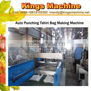 New Condition and Shopping Bag Bag Type Bag Making Machine thumbnail-1
