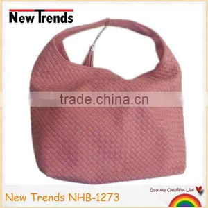 Fake Braide PU Tote for Women thumbnail-1