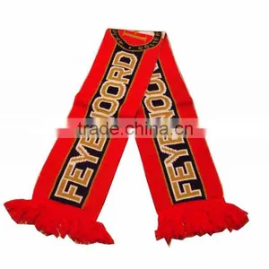 Bob Trading Best Service Football Fans Knitting Scarf Fashion Knitting Scarf for Women thumbnail-1