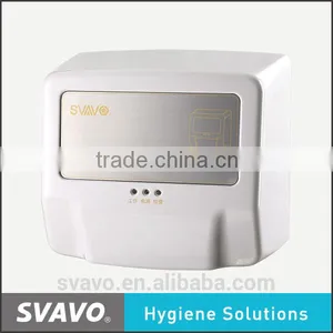 New! Automatic Hand Dryer - High Speed Low Profile - 240V - Intergral Nozzle, Surface Mount V-183 thumbnail-1