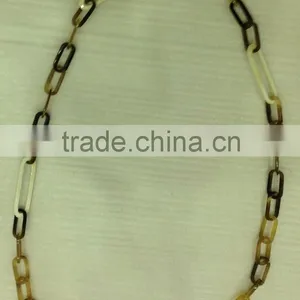 Best Selling Nice Brown Buffalo Horn Necklace Jewelry Made in Viet Nam, Horn Necklace thumbnail-1