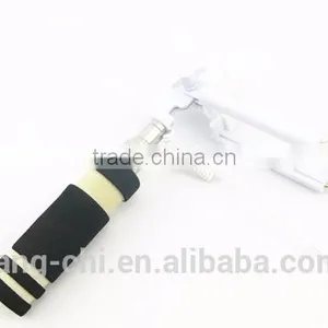 Cheap Wired Mini Pocket Monopod Selfie-stick thumbnail-3