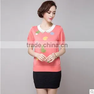 Casual Korea Star Quality Woman T-shirts Manufacturing thumbnail-1