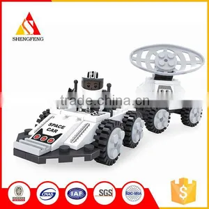 New Ducational Plastic Building Blocks for Space Car Toys for Kids thumbnail-1