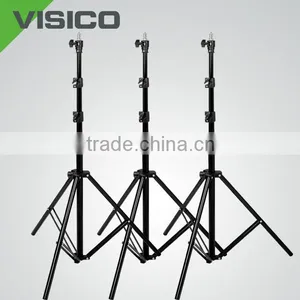 Factory Supply Flexible Light Stand High Quality Tripod VISICO Professional Aluminum Light Stand thumbnail-1