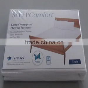 Hight Quality White Terry Waterproof Mattress Protector thumbnail-3
