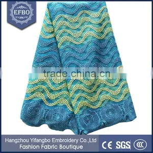 Embroidery Tulle Lace Fabric African for Wholesale Wedding Dress Lace Fabric thumbnail-2