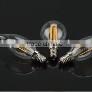 High Brightness 2w 4w 6w E27 Glass Filament Candle Bulbs With 2 Years Warranty Filament Led Bulb E27 thumbnail-6
