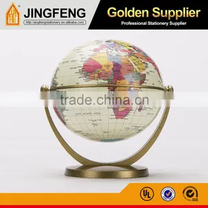 10.6cm Universal 360 Degree Moving Globe PVC Earth Globe Educational Globe thumbnail-1