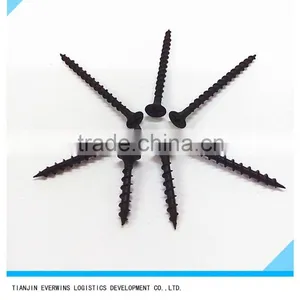 Drywall Screw Phillips Bugle Head Coarse Thread Black Phospated thumbnail-1