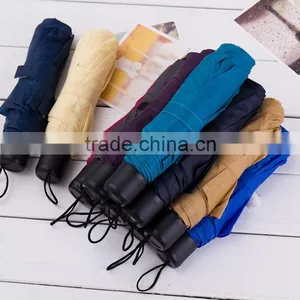 Budget Price Manual Open Compact Fold Umbrella thumbnail-5