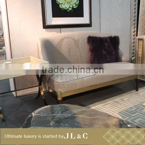 JS72-03 3 Seats Sofa Antique Copper Color Stand in Living Room From JL&C Furniture Lastest Sofa Designs (China Supplier) thumbnail-1