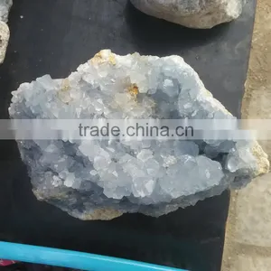 Natural Blue Calcite Crystal Geodes for Wholesale thumbnail-5