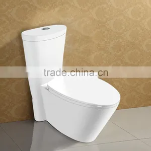 AAA Grade Floorstanding 300mm 400mm Strap Toilet WC thumbnail-1