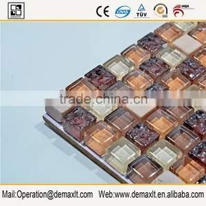 Mosaic Glass / Red Glass Mosaic / Cheap Glass Mosaic thumbnail-3