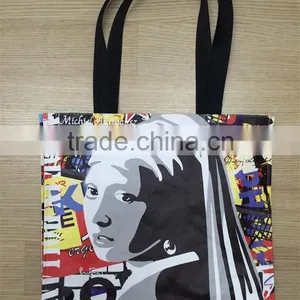 UV Digital Printed, 12 Oz, %100 Canvas Bag - Manufacturer in Istanbul thumbnail-4
