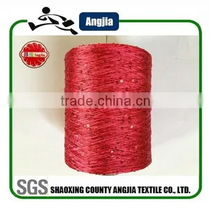 China Wool Factory Wholesale 3mm 4mm Spangle Sequin Yarn thumbnail-4