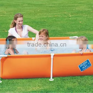 Splash and Play Rectangular Pools for Kids thumbnail-1