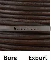 7mm Round Leather Cord From BORG EXPORT / Round Leather Cord 7 mm thumbnail-5