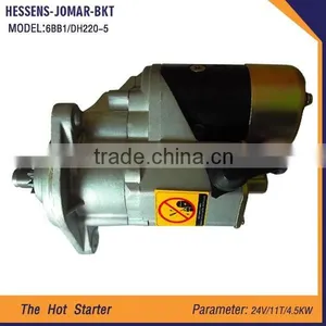 Best Selling High Performance 24v Auto Starter for DH220-5 6BB1 thumbnail-1