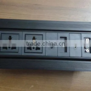 CE RoHS FCC Under Table Socket for Conference Table thumbnail-2