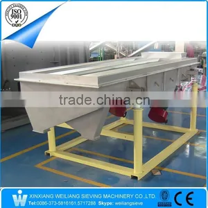 New Condition Linear Separator Type Vibration Screen Sieving Machine for Building Materials thumbnail-4