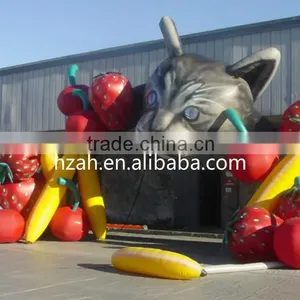 Inflatable Cat and Fruit Archway for Stage Decoration thumbnail-1