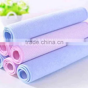 Hotel Sale Bound 3D Mesh PU Laminated Bamboo Terry Baby Changing Pads thumbnail-2