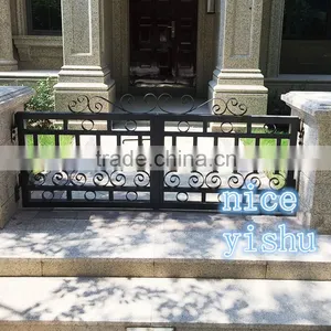 Modern Main Gate Designs for Homes and Garden Wrought Iron Gate on .com thumbnail-4